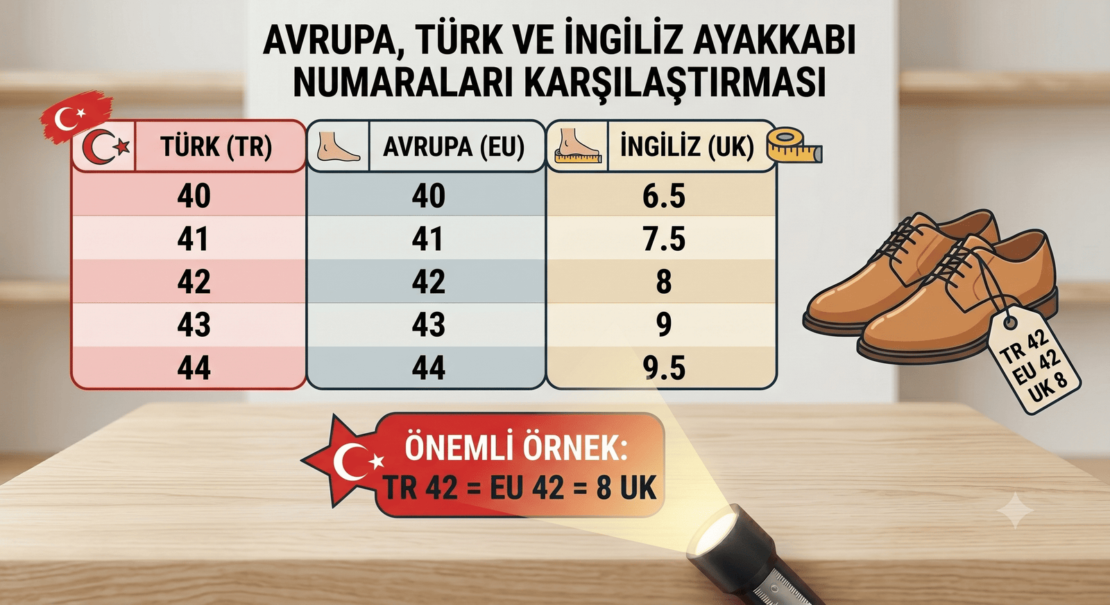 English size