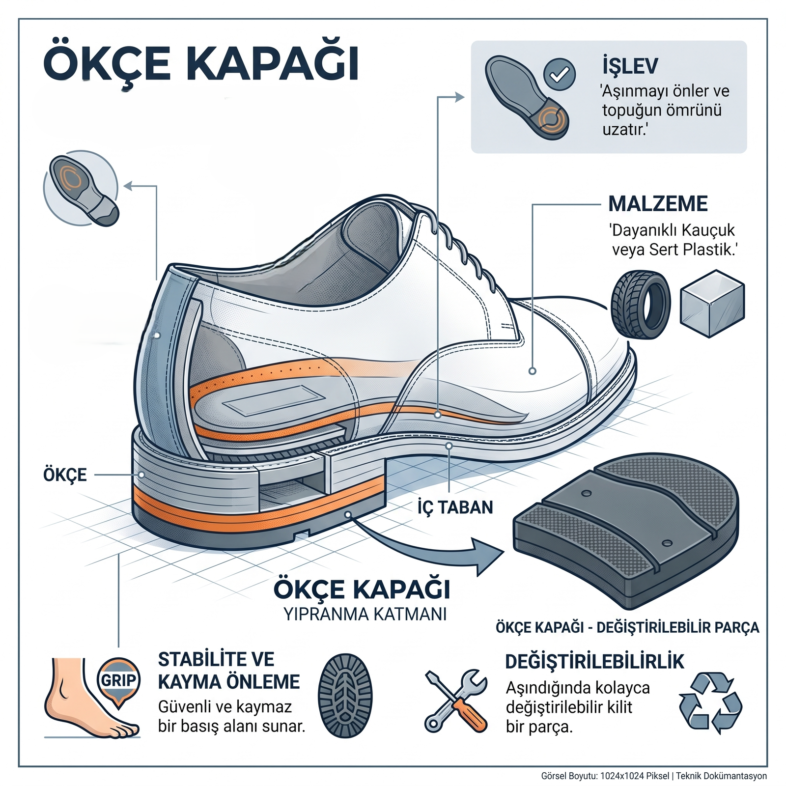 heel tip